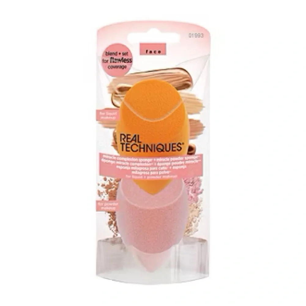 Real Techniques Miracle Complexion & Powder Sponge Set - Face